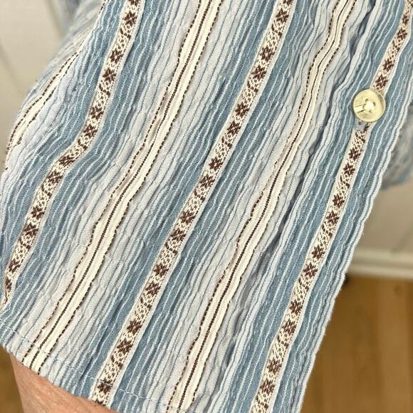 North Face Lightweight Outdoor Button Shirt Blue XL - Picture 2 of 8